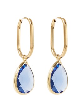 Camps & Camps Dames Enchanting Crystal oorhangers verguld