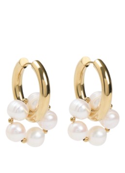 Camps & Camps Dames Oorringen met hanger verguld