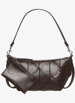 Calvin Klein Dames Schoudertas met afneembare schouderriem in de kleur Delicioso-Bal / Bruin