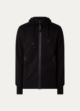 C.P. Company Heren Sweatvest met ritszakken in de kleur Zwart, maat: M