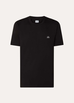 C.P. Company Heren T-shirt met logo in de kleur Zwart, maat: M
