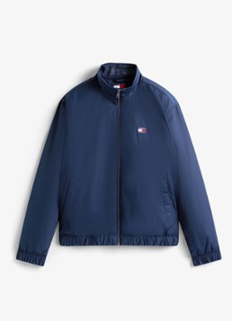 Tommy Hilfiger Heren Jack met steekzakken en waterafstotende coating in de kleur Blauw