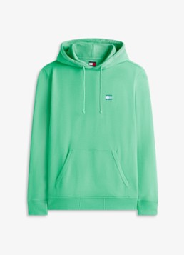 Tommy Hilfiger Heren Hoodie met logo in de kleur Groen