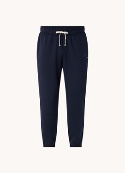 Tommy Hilfiger Heren Essential joggingbroek met logoborduring in de kleur Donkerblauw