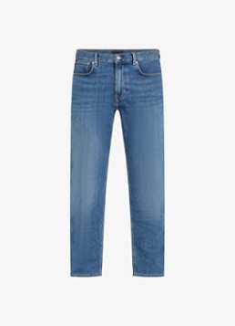 Tommy Hilfiger Heren Harlem slim fit jeans met steekzakken in de kleur Indigo