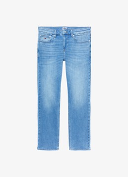 Tommy Hilfiger Heren Scanton slim fit jeans met steekzakken in de kleur Indigo