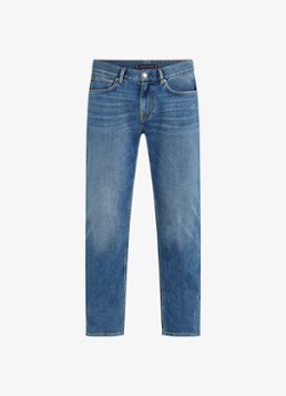 Tommy Hilfiger Heren Core Denton straight leg jeans met medium wassing in de kleur Indigo