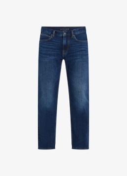 Tommy Hilfiger Heren Core Denton straight leg jeans met donkere wassing in de kleur Indigo