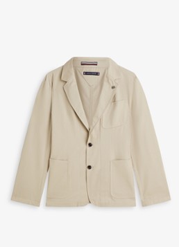 Tommy Hilfiger Heren Colbert met borstzak in de kleur Beige