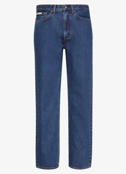 Calvin Klein Heren Straight leg jeans met steekzakken in de kleur Denim