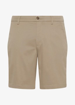 Calvin Klein Heren Straight fit korte broek met steekzakken in de kleur Khaki