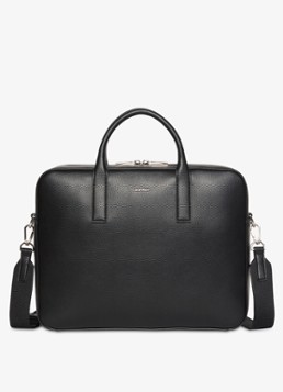 Calvin Klein Heren Laptoptas met logo in de kleur Zwart