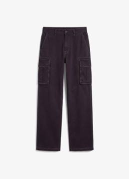 Calvin Klein Heren Straight leg cargobroek met opgestikte zakken in de kleur Donkergrijs