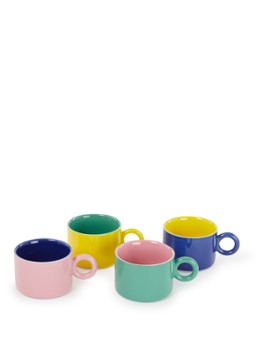 &Klevering Chiquito kopje 20 cl set van 4 Multicolor - Deal