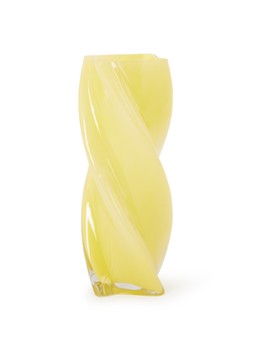 &Klevering Marshmallow vaas 30 cm Geel - Deal