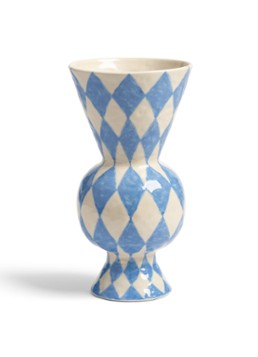 &Klevering Rhombic vaas 29,5 cm Lichtblauw - Deal