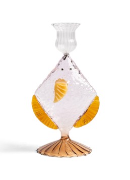 &Klevering Fish kandelaar 18 cm Oranje - Deal