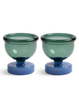 &Klevering Cantine eierdop 5,5 cm set van 2 Donkergroen - Deal