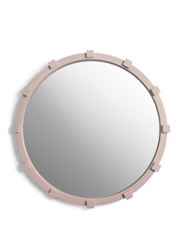 &Klevering Chunk wandspiegel 49,5 cm Roze - Deal