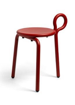 &Klevering Lasso kruk 58 cm Rood - Deal