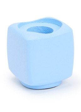 &Klevering Chunk kaarshouder 5 cm Lichtblauw - Deal