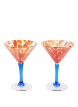 &Klevering Rialto coupe 15 cl set van 2 Rood - Deal