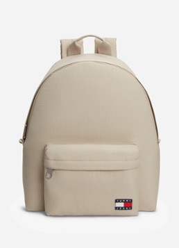 Tommy Hilfiger Heren Rugzak met logo in de kleur Beige