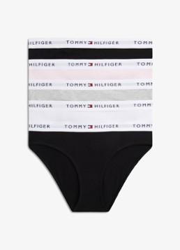 Tommy Hilfiger Meisjes Slip met logoband in de kleur Multicolor