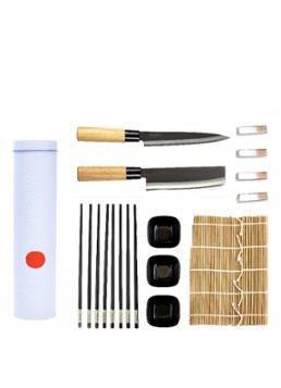 Homey's Nippon Sushi Essentials blik giftset 14-delig Lichtbruin - Deal