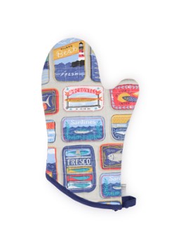 Now Designs Del Mar ovenwant Blauw - Deal