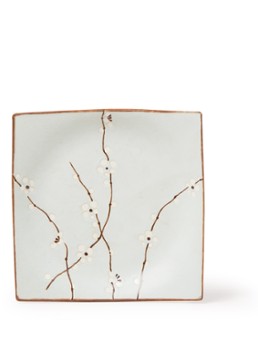 Tokyo Design Studio Soshun Blossom bord 23 x 23 cm Lichtblauw - Deal