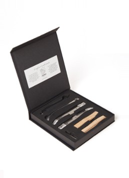 Laguiole Style de Vie Maak je eigen Laguiole zakmes 9,5 cm giftset Zilver - Deal