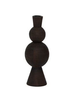 Urban Nature Culture Zen kandelaar 25 cm Donkerbruin - Deal