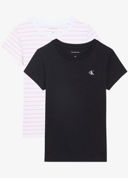 Calvin Klein Jongens Set van t-shirts 2-delig in de kleur Multicolor