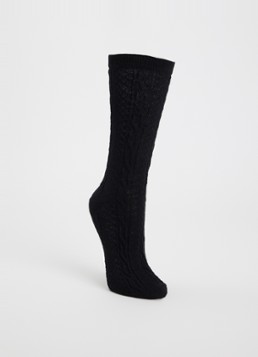 Falke Dames Declivity sokken in wolblend in de kleur Zwart, maat: 35-38