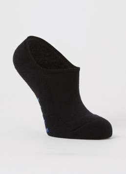 Falke Dames Keep Warm sneakersokken in wolblend in de kleur Zwart, maat: 35/36