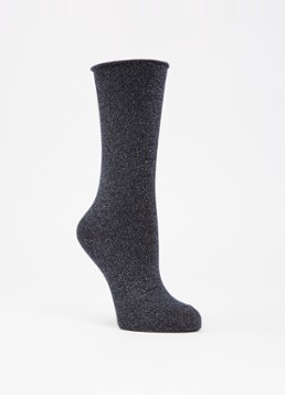 Falke Dames Shiny sokken in de kleur Donkerblauw, maat: 39-42