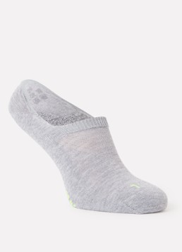 Falke Dames Cool Kick sneakersokken met logo in de kleur Grijs, maat: 37-38