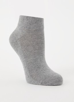 Falke Dames Sensitive London sneakersokken in de kleur Grijs, maat: 35-38