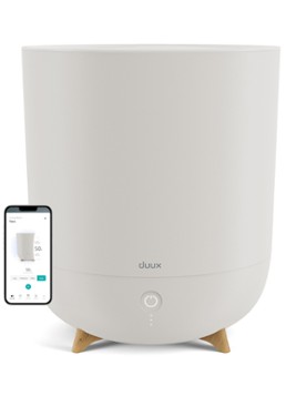 Duux Neo Smart Ultrasone luchtbevochtiger 31,5 cm Lichtgrijs - Deal