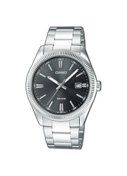 Casio Dames Horloge MTP-1302PD-1A1VEF in de kleur Zilver, maat: 38MM
