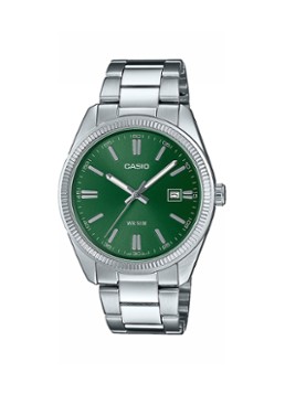 Casio Dames Horloge MTP-1302PD-3AVEF in de kleur Zilver, maat: 38MM