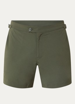 Björn Borg Heren zwemshorts met steekzakken in de kleur Bronsgroen, maat: M