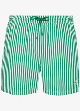 Calvin Klein Heren Zwemshorts met logo en trekkoord in de kleur Mint, maat: XL