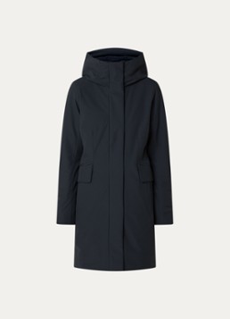 Elvine Dames Sophie gewatteerde parka met waterafstotende coating in de kleur Donkerblauw, maat: XL