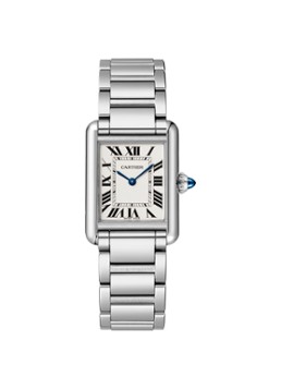 Cartier Dames Tank Must small horloge van staal CRWSTA0051 in de kleur Zilver
