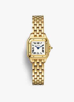 Cartier Dames Panthère de Cartier horloge CRWGPN0048 in de kleur Geelgoud