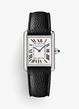 Cartier Dames Tank Must de Cartier horloge groot model CRWSTA0109 in de kleur Zilver