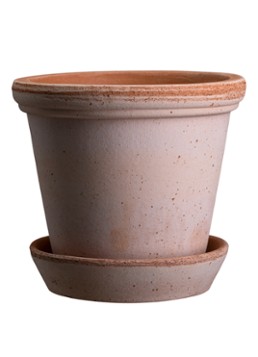 Bergs Potter Flora bloempot voor binnen en buiten Ø25 cm Donkerbeige - Deal