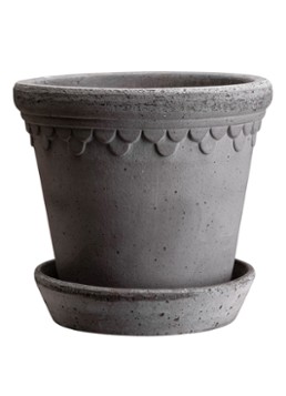 Bergs Potter Københavner bloempot voor binnen en buiten Ø21 cm Grijs - Deal